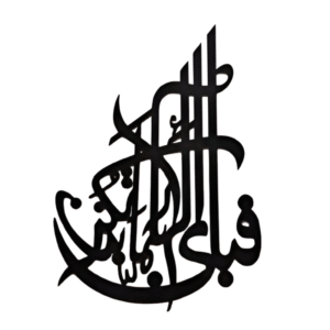 Fabi Ayyi Ala I Rabbikuma Tukazziban – 3D Islamic Wall Art