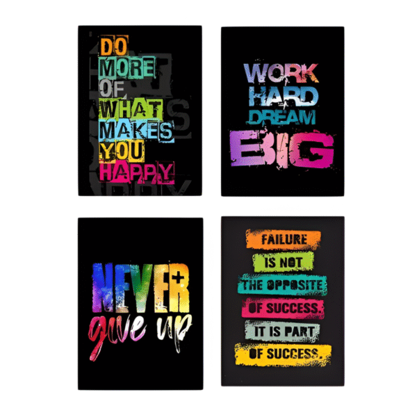 Set-Of-4-Motivational-Sticky-Canvas-Frames-(Do more)/designerdecor.pk